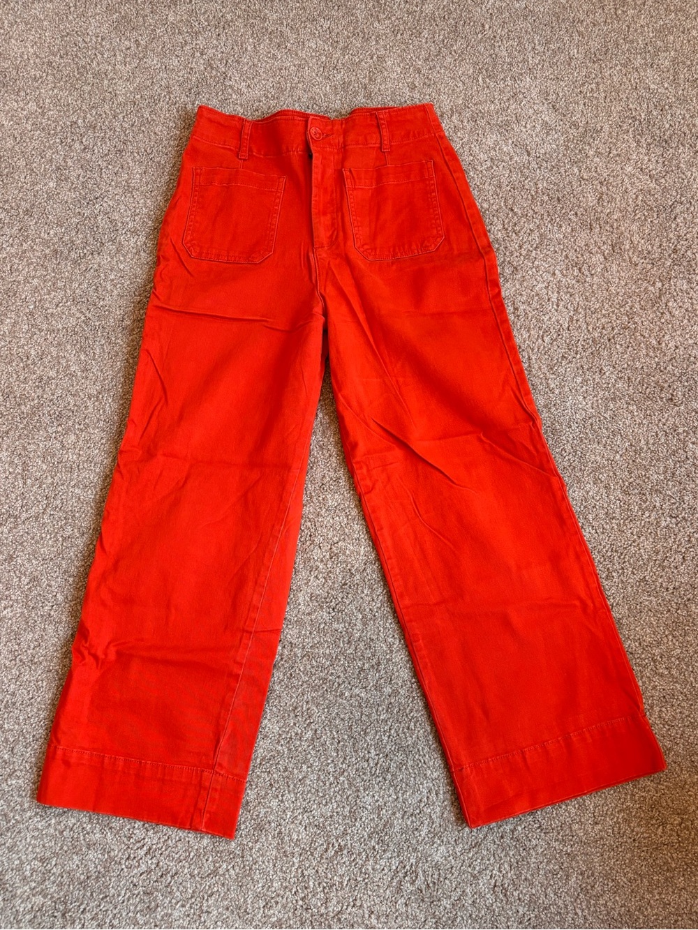 Bagatelle Collection Red Wide Leg Pants